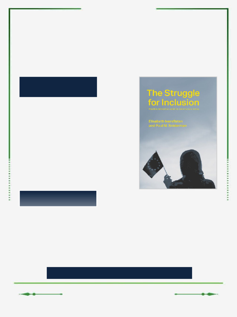 The Struggle for Inclusion: Muslim Minorities and the Democratic Ethos ...