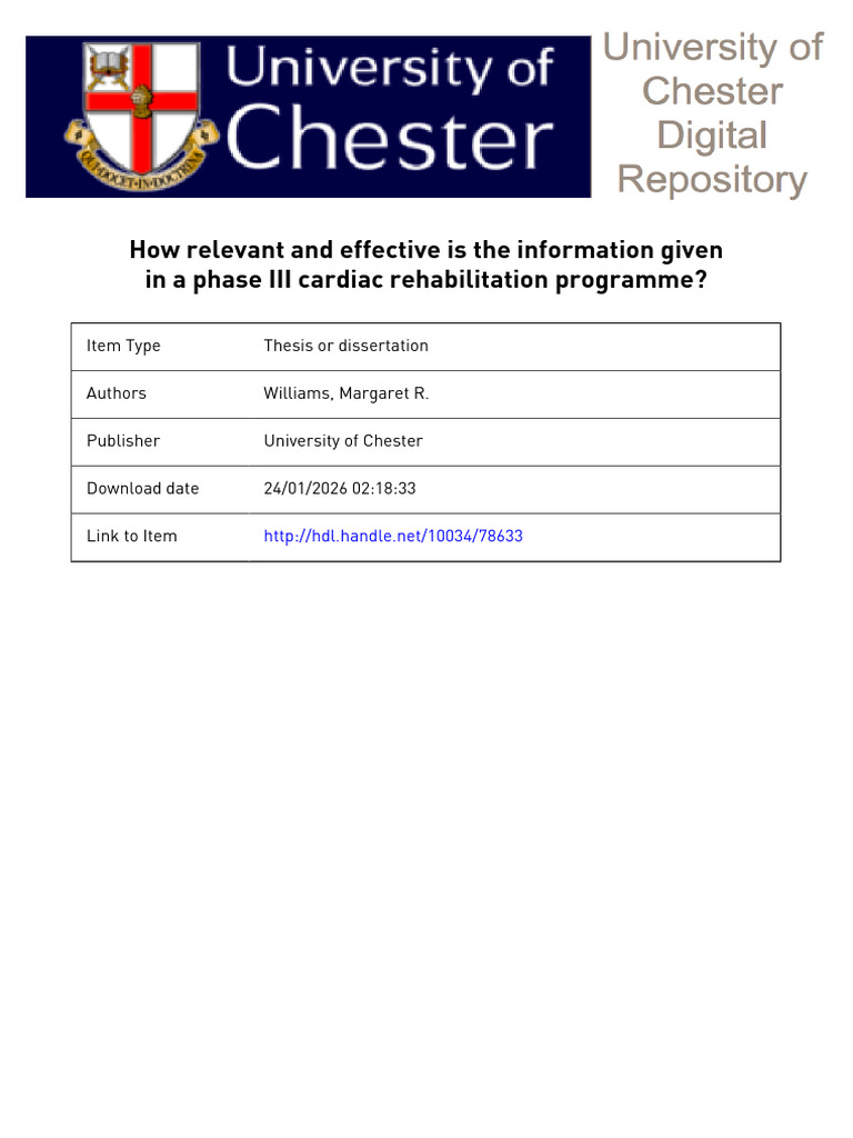 chapter+3 | PDF | Focus Group | Physical Therapy