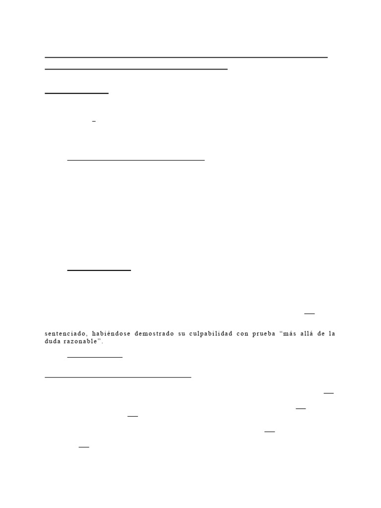 Duda Razonable: Common Law vs. Romano | PDF | Duda razonable ...