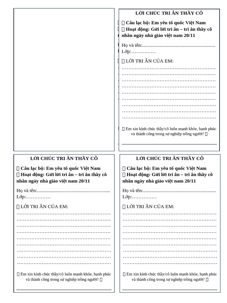 L I Tri Ân | PDF