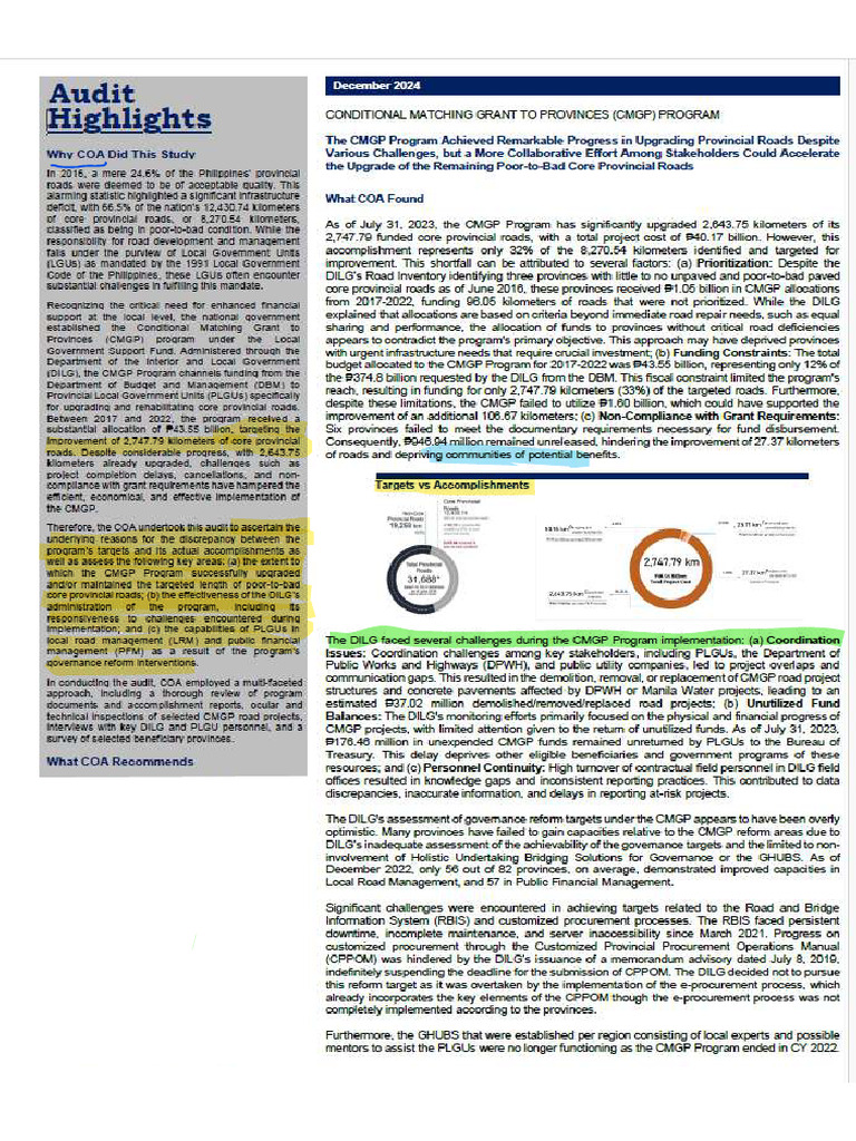 Audit Objectives and Causes Explained | PDF
