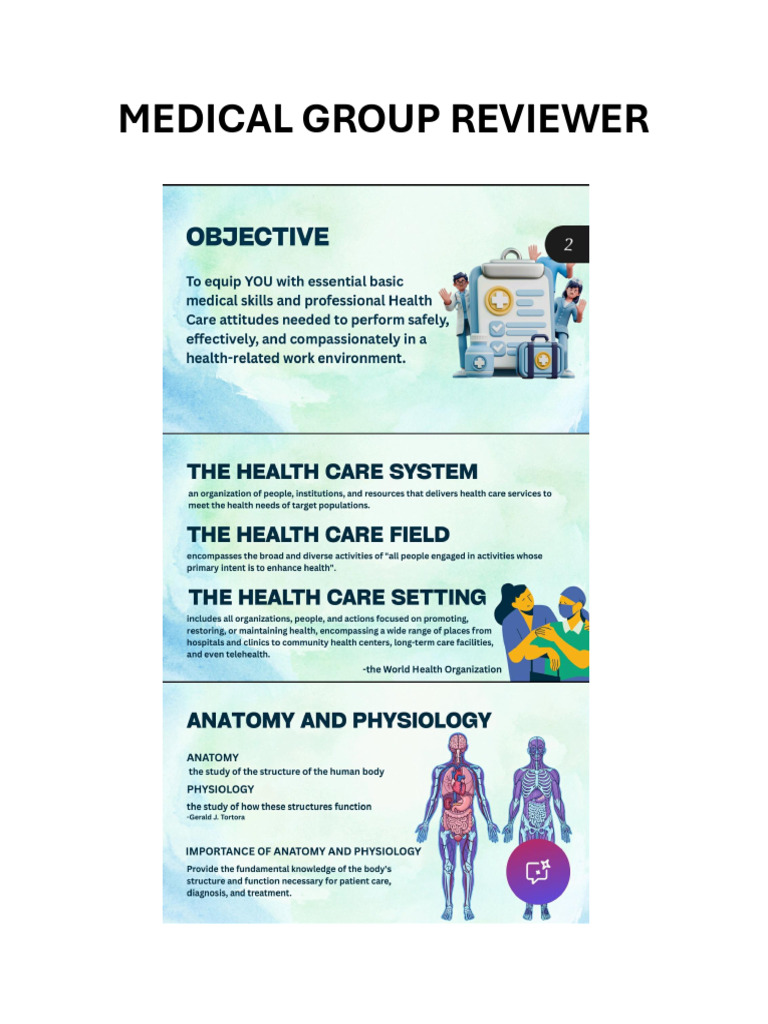 Medical Group Reviewer | PDF