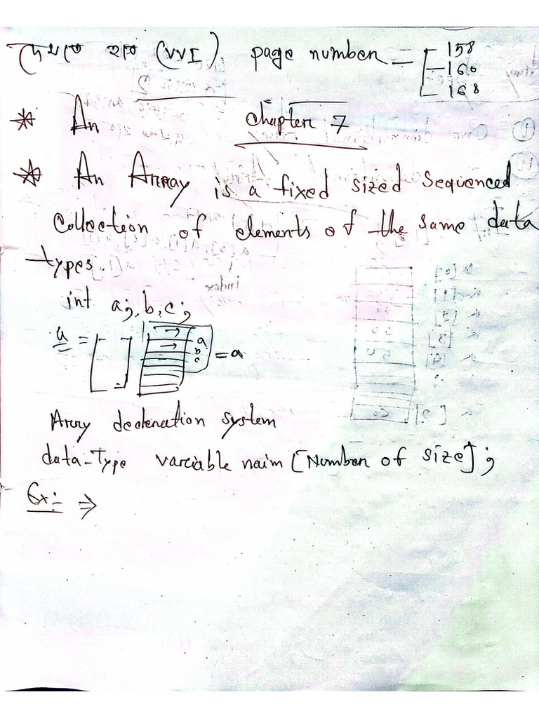 String and Array | PDF