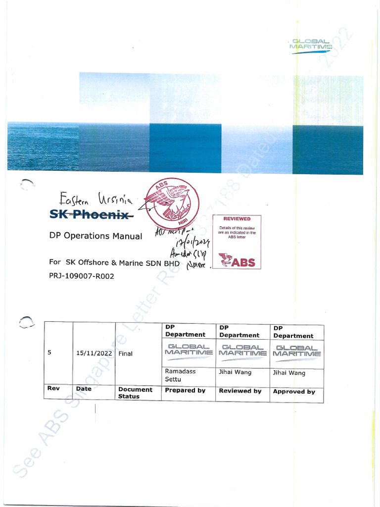 DP Operation Manual With ABS Stamp | PDF