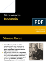 Insomnio-Dámaso Alonso Powerpoint