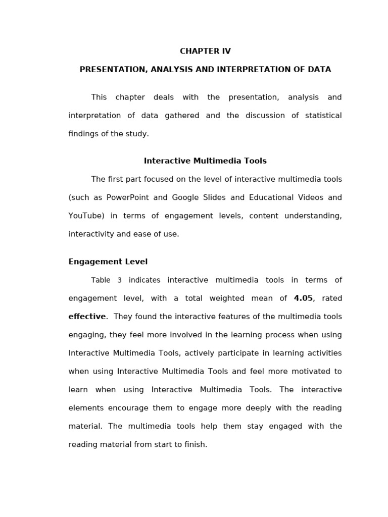 6a Chapter IV Daizon Quanti | PDF | Reading Comprehension | Multimedia