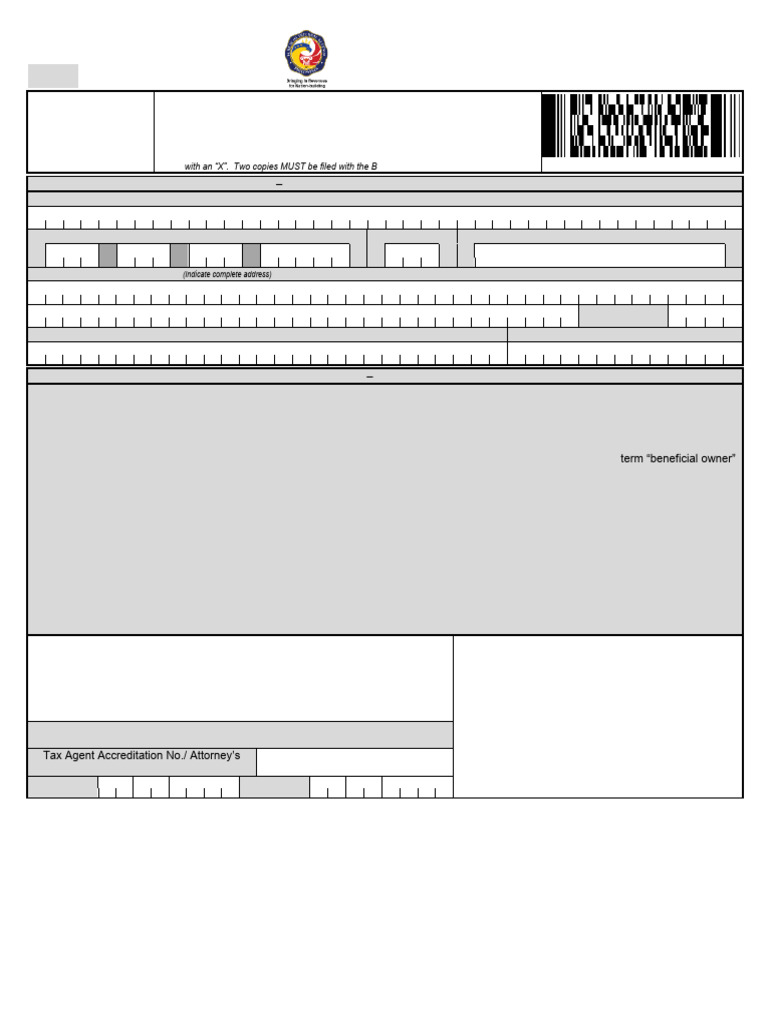Beneficial Ownership Declaration Form | PDF | Taxes | Taxpayer