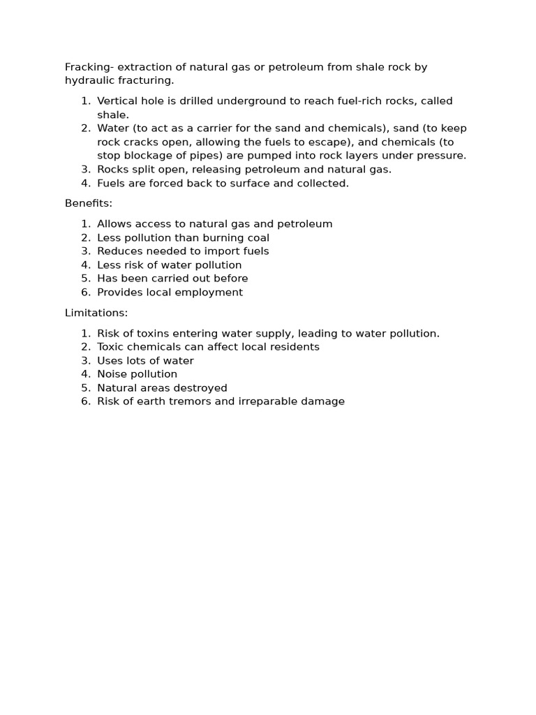 2.6 Fracking. | PDF