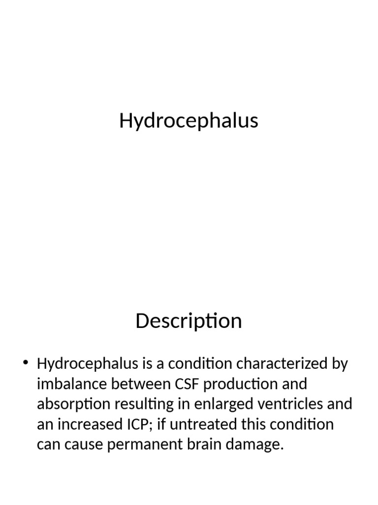 Hydro Cep Hal Us | PDF | Cerebrospinal Fluid | Diseases And Disorders