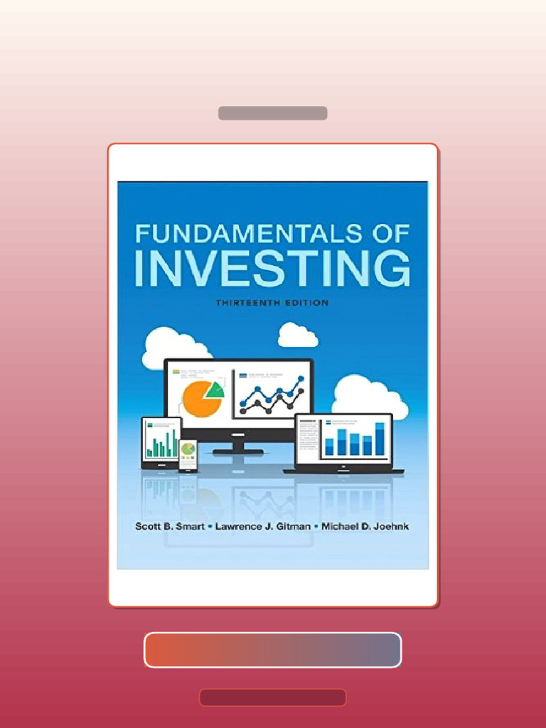 ETextbook 9780134083308 Fundamentals of Investing Pearson Series in ...