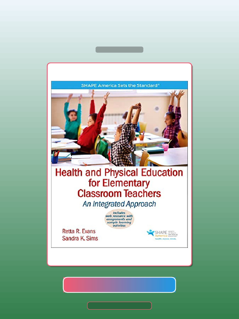 Health and Physical Education for Elementary Classroom Teachers an ...