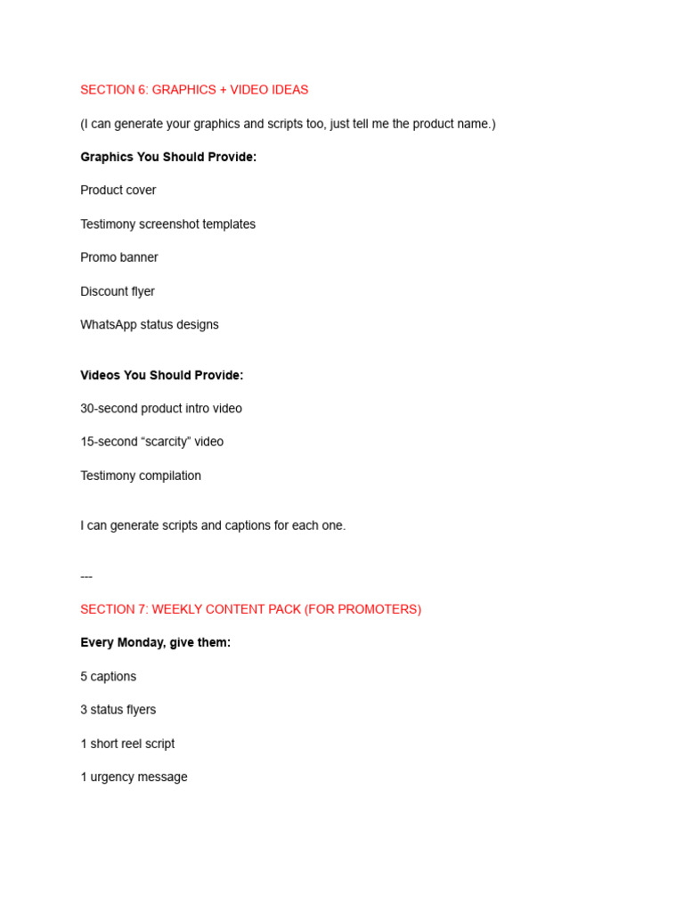 My Tips for Promoting | PDF