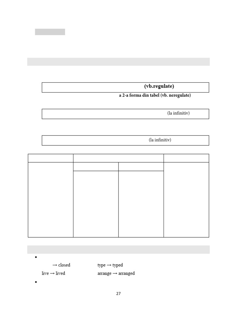Past Simple Grammar Guide | PDF | Linguistics