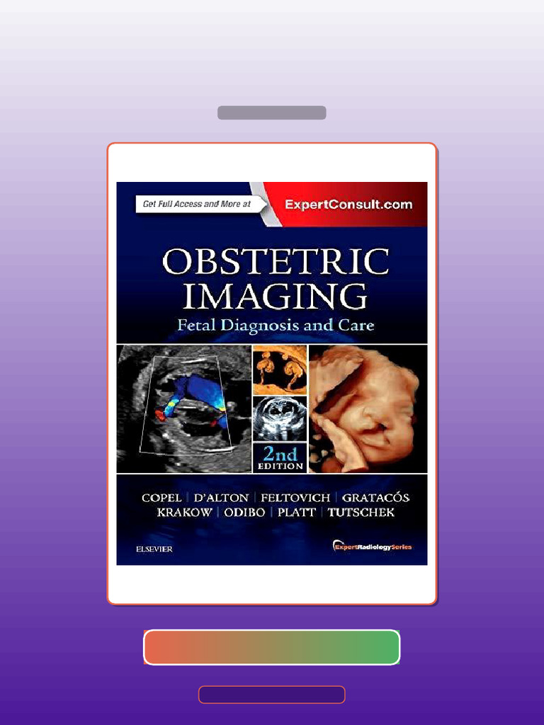 Obstetric Imaging Fetal Diagnosis and Care Expert Radiology 2nd Edition ...