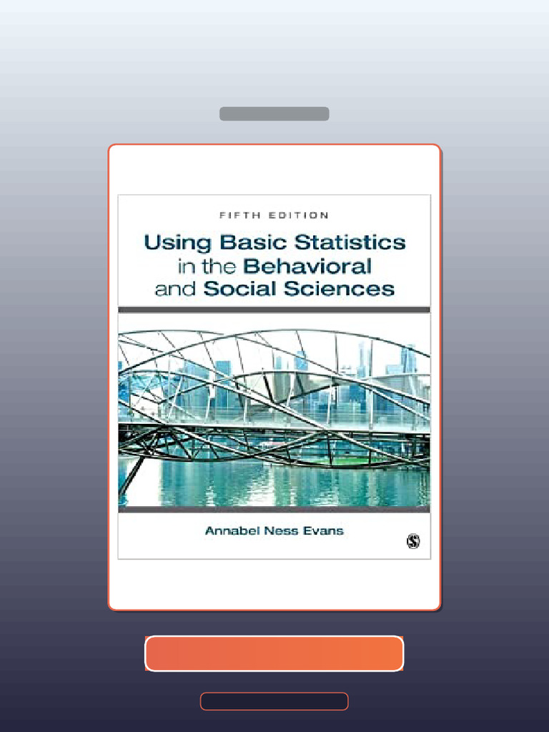 Using Basic Statistics in the Behavioral and Social Sciences E-book ...
