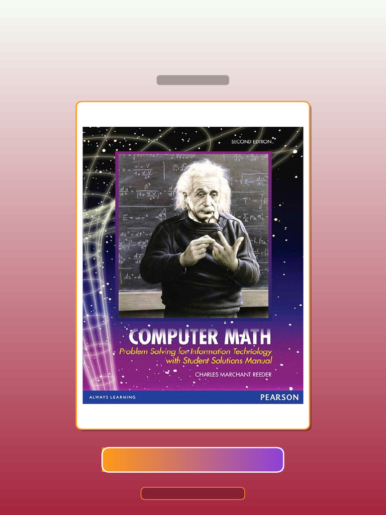 Computer Math Problem Solving for Information Technology With Student ...