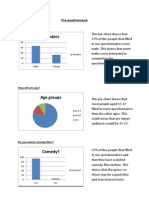 Pre-questionnaire graphe