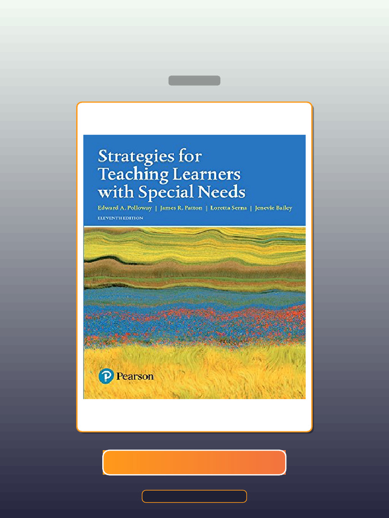 Test Bank for Strategies for Teaching Learners With Special Needs 11th ...