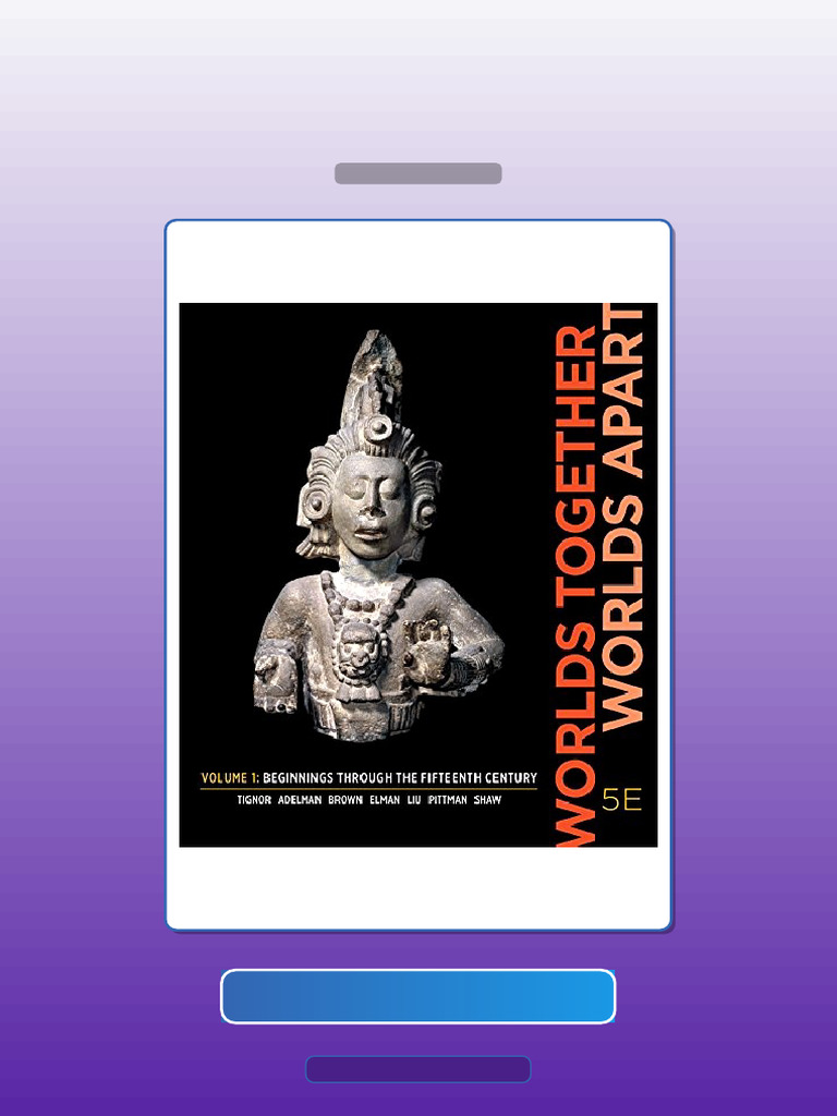 Worlds Together Worlds Apart Fifth Edition Vol 1 Fifth Edition E-book ...