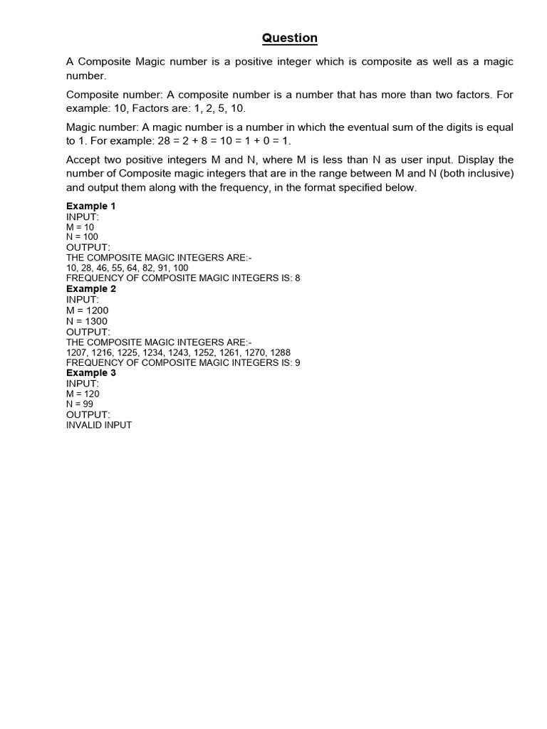 ISC XII CS 2014 | PDF | Matrix (Mathematics) | Parameter (Computer ...