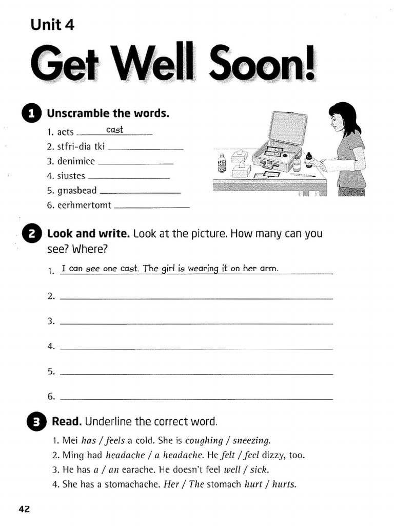 Health and First Aid Activities | PDF