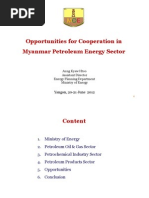 Download Opportunities for Cooperation in Myanmar Petroleum Energy Sector  by Ye Phone SN98632926 doc pdf
