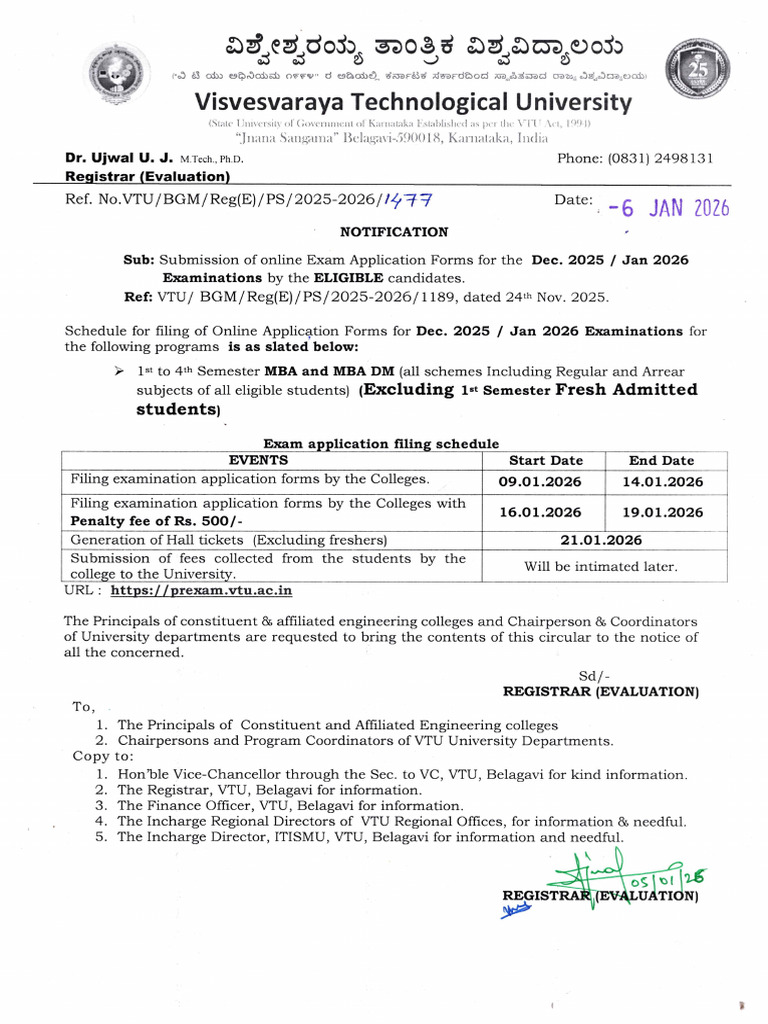 Exam Form MBA | PDF