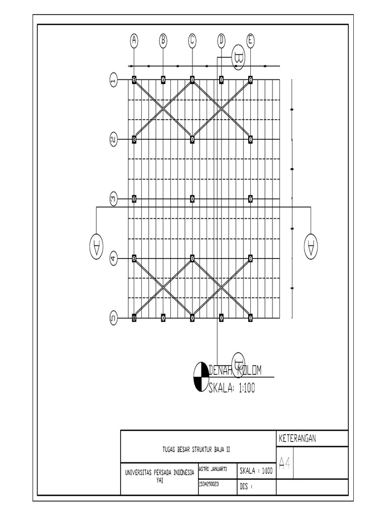 Denah Benar Baja | PDF