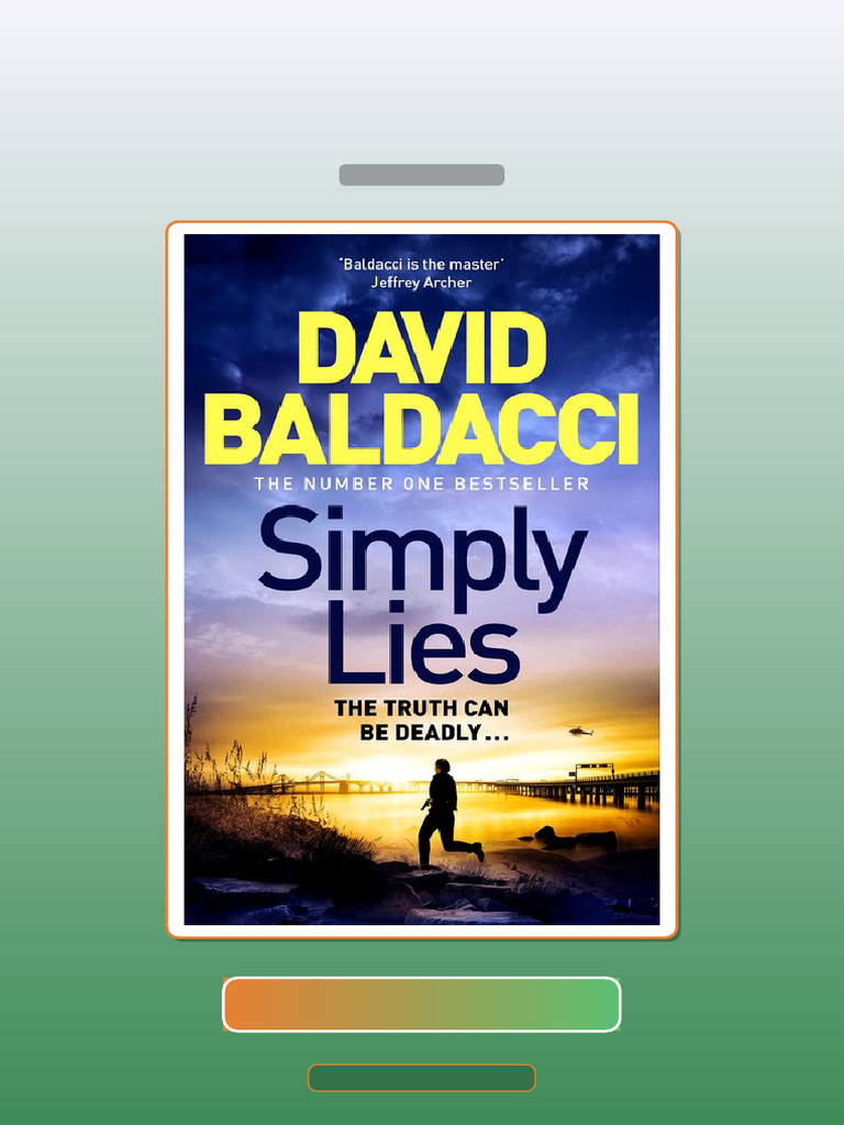 Simply Lies David Baldacci Ebook Testbank Solutions PDF Multiple