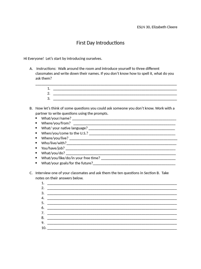 First Day, Introductions | PDF | Chess Openings | Chess Theory