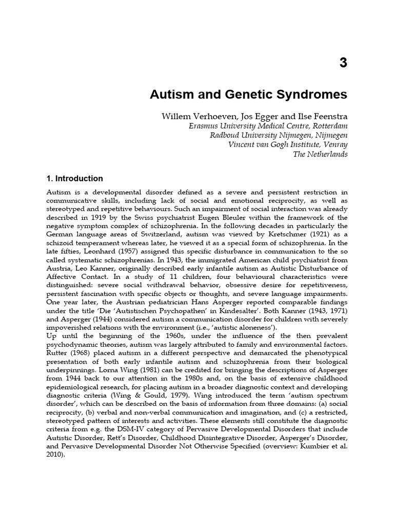 17276 | PDF | Autism | Asperger Syndrome