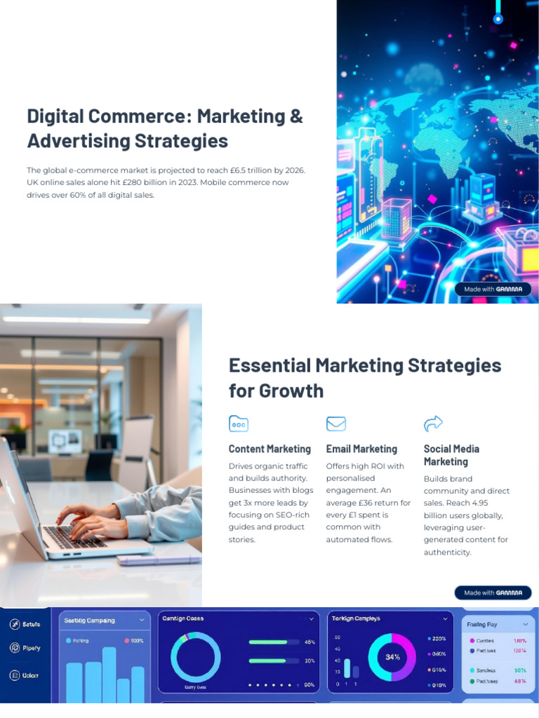 Digital Commerce Marketing Strategies | PDF