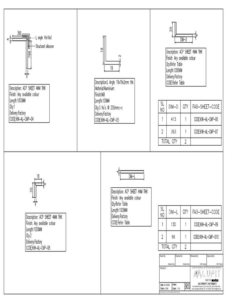 Sheet Metal Acp | PDF