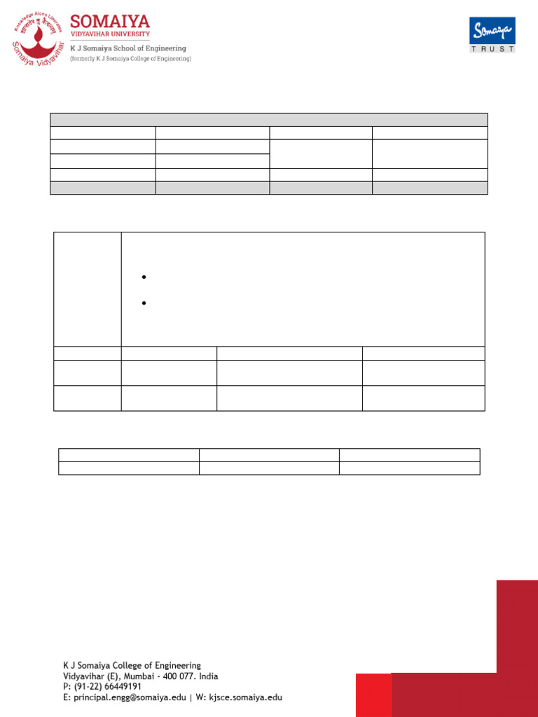 Internal Assessment Scheme for MECH 2026 | PDF