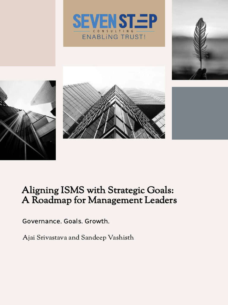 ISMS Alignment with Strategic Goals Guide | PDF | Computer Security ...