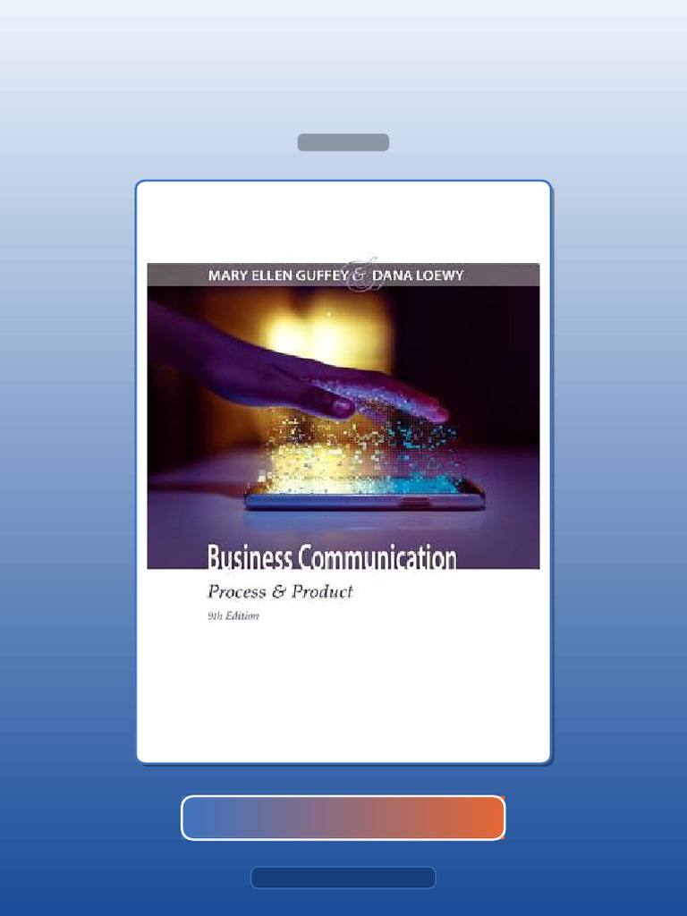 Test Bank for Business Communication Process Product 9th Edition | PDF ...