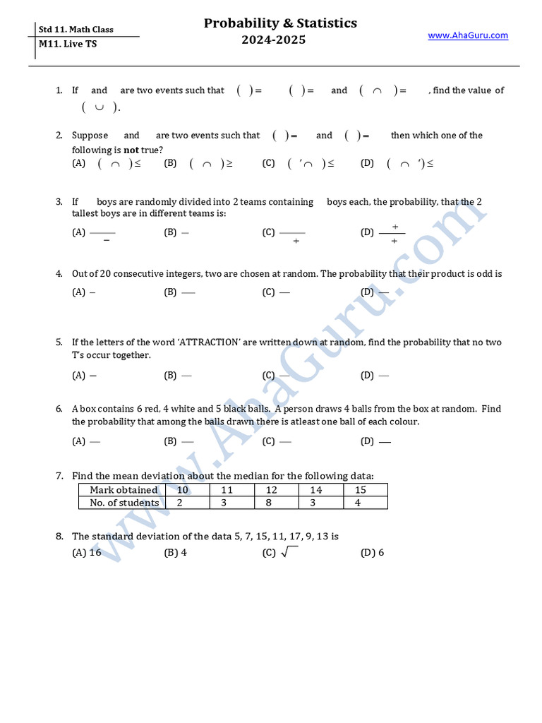 CLT021-11-Math-8Q-26Sep24 | PDF