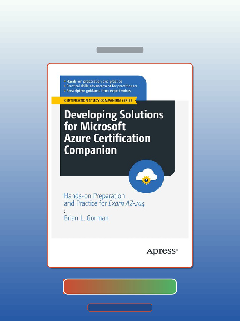 Developing Solutions for Microsoft Azure Certification Companion ...
