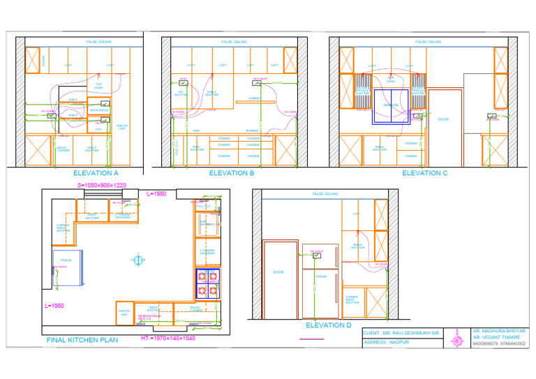 Final Kitchen Design Plan Overview | PDF | Kitchen | Home