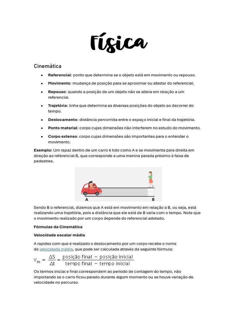 Física | PDF | Leis do Movimento de Newton | Atrito
