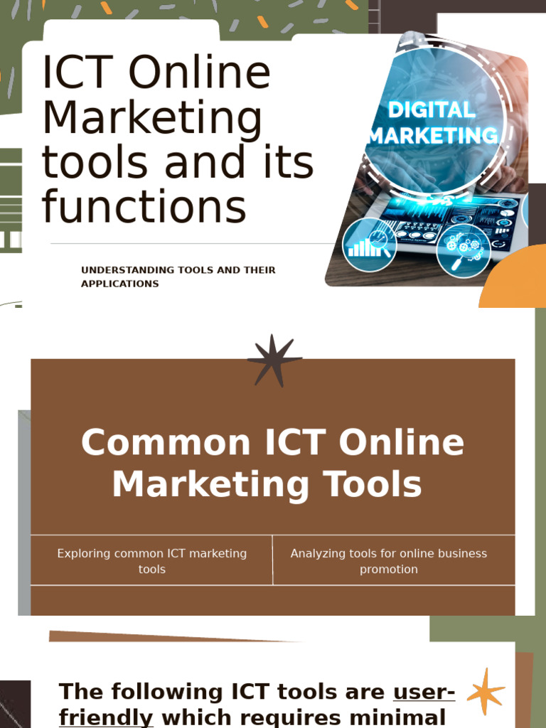 Essential ICT Online Marketing Tools | PDF | Customer Relationship ...
