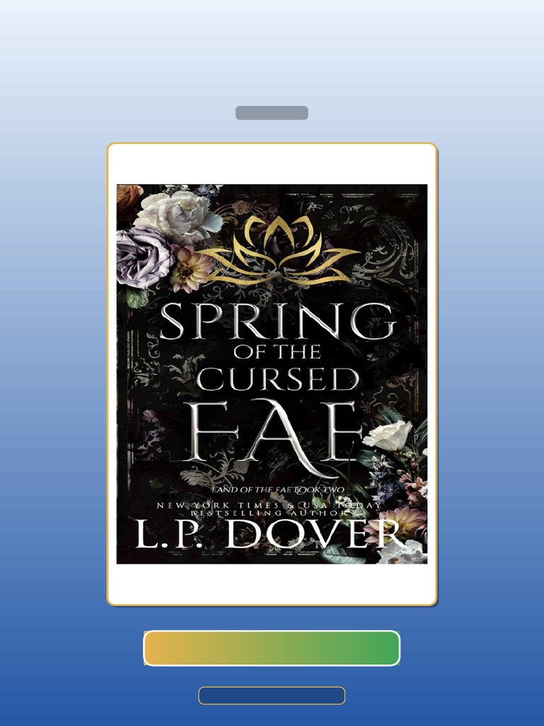 Test Bank for Spring of the Cursed Fae Land of the Fae Book 2 | PDF ...