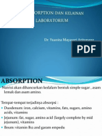 Malabsorption Dan Kelainan Laboratorium