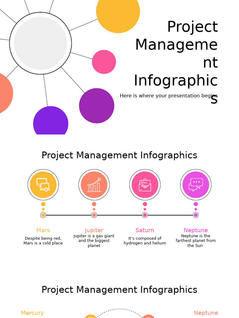 _Project Management Infographics by Slidesgo | PDF | Planets | Jupiter
