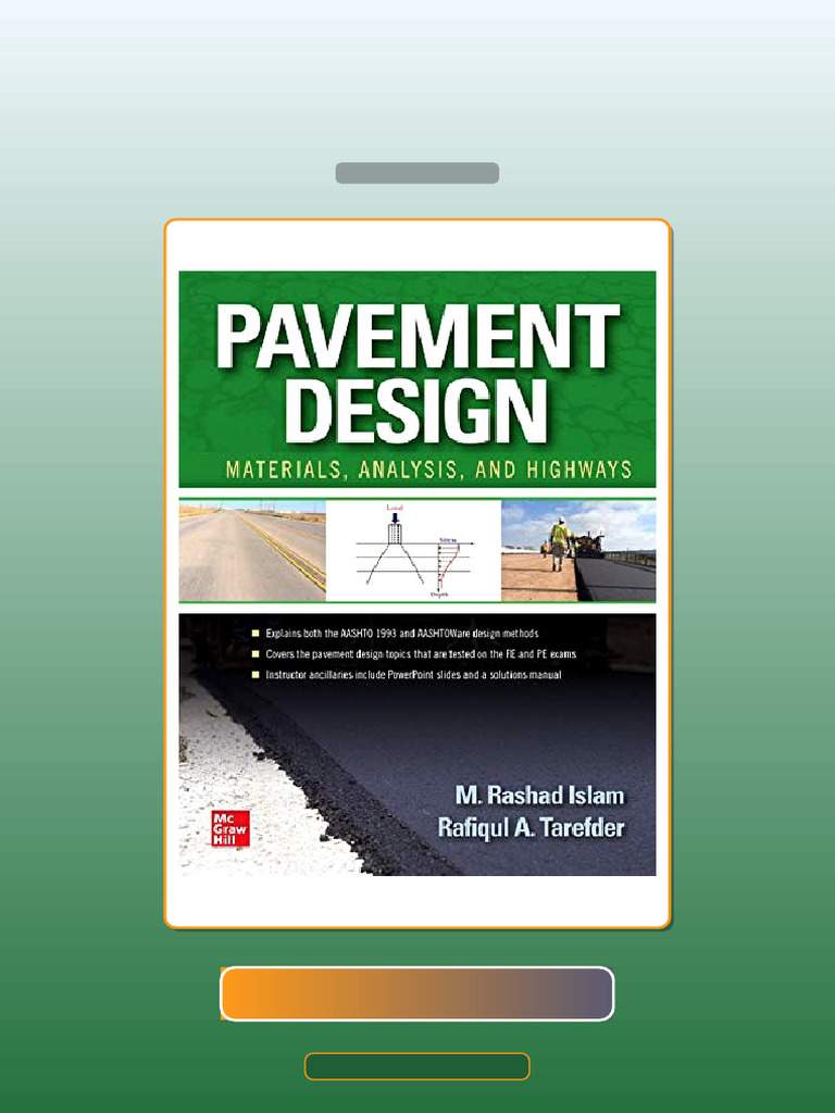 Pavement Design Materials Analysis and Highways 1st Edition M Rashad ...