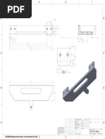 Hinge Detail Engineering Drawing | PDF