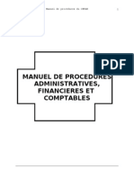 Manuel Des Procedures CEFAM