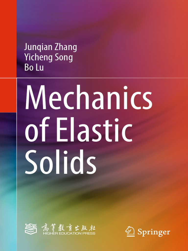 Mechanics of Elastic Solids Textbook | PDF | Stress (Mechanics ...