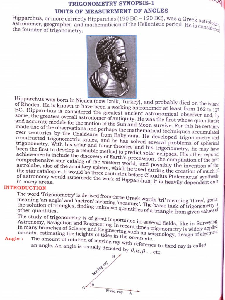 Trigonometry: Angle Measurement Systems | PDF | Angle | Trigonometry