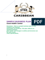 Sample Business Plan Report